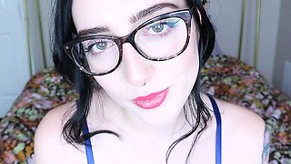 Curly Blonde Teen Records Solo Dildo Masturbation More at