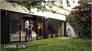 Sauvage In Sexy Lingerie Enjoys Intimate Sex With Brunette Babe And Mina Sauvage