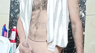 Indian desi man enjoy masterbation show with neighbour