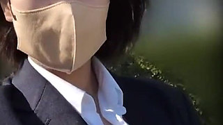 Tension. Rural Uniformed G Cup Beauty Loses Herself in a Quiet and Intimate Solo Moment