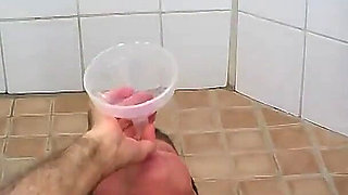 Golden Shower for Slave Men