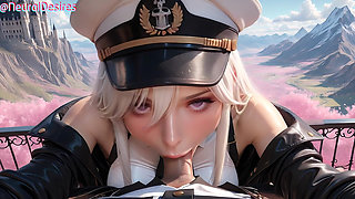 Battleborn Beauty’s Throne of Submission - Ai-generated