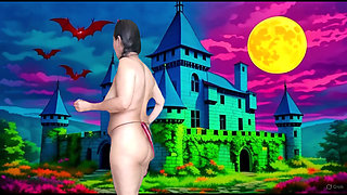 Cum Sucking Vampire with Garabas and Olga