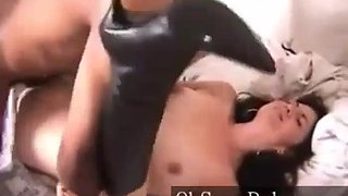 Jackie s Ass Fucked by a College BBC: Doggy, Cowgirl  Missonary Porn