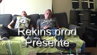 Sneaker sex homemade with friends