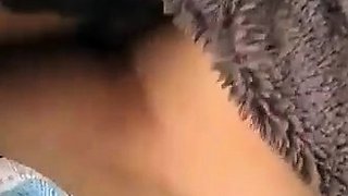 Amateur striptease and Solo masturbation