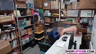 Shoplifting Cutie Is Helpless