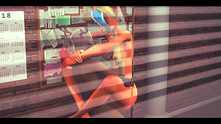 Furry Hentai - Foxy Is Fucked by Futanari Deer - Japanese Asian Manga Anime Film Game Porn