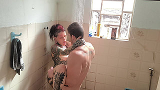 Fucking the Ass in the Shower