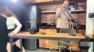 Behind the Scenes Secretary Seduces Boss