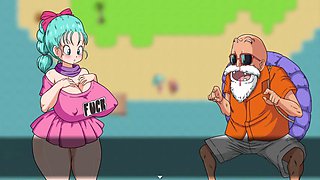 Bulma's adventure to find the dragon balls with the luxurious Bulma from Dragon Ball