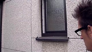 Big Ass Brunette Fucked Hard in Bathroom - Conny Dachs, Alina Lamour, Violette Price