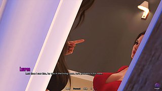 My Hot Blonde Stepaunt Seduces Me, so I Creampied Her Pussy, Almost Caught! - 3D Hentai Animated Porn - Life in Santa County