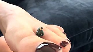 Danielle Maye Xxx - After Gym Giantess Foot Worship