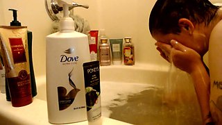 Super Dove Handful of Shampoo Hair Washing Lather