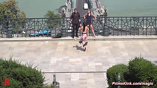 Teenage worships feet and butt sex public sex