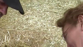 German Gilf - Outdoor sex german farmer