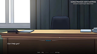 Naruto: Kunoichi Trainer - 18yo Petite Asian Teen Sakura Doggy Style Anal Sex with Creampie in Her Office at Hospital