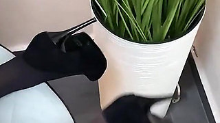 My Cuckold Husband Peeping on Me