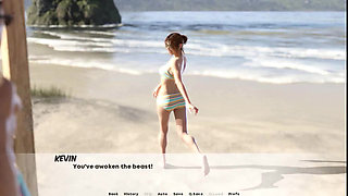 Primal instinct: silly couple on the beach ep 8