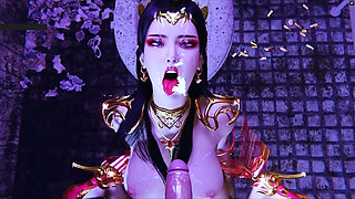 Virtual Goddess Vixen: the Curvy Spell - 3D Animation Hentai