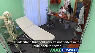 Anna Rose gets a hard reality check from her fakehospital doctor in HD porn