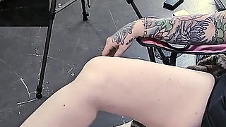 My Borrowed Slave Gets to Massage My Feet