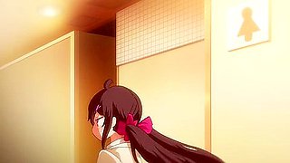 Cute Busty Hentai creampie