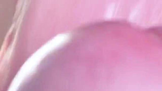 Sensual tongue blowjob