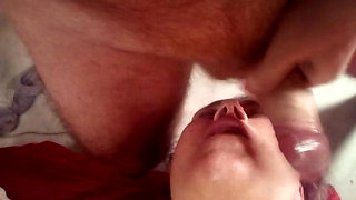 John is fucking Jens mouth deep