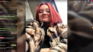 Pregnant Redhead Webcam Masturbation