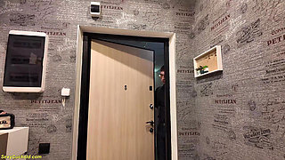 Real Cheating Girlfriend Gets Rough DP Banged