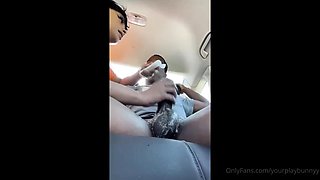 Yourplaybunnyy Getting Pounded by Big Black Bull in Car