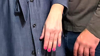 Omg!!! the Stranger's Hand Under My Dress in Subway