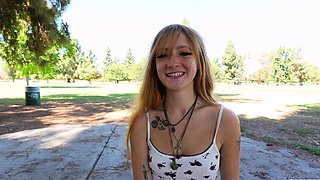 BangRealTeens-Freckled Redhead Amber Stark Gets Her Ginger