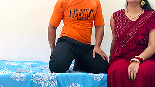 cute saree bhabhi gets naughty with her devar for rough and hard sex after smoking with her in Hindi