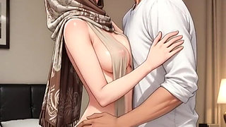 Muslim Haseena Bhabhi Banged by Husband's Friend - Ai Generated