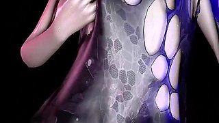 Sculpted Seduction: 3D Girl Model - 3D Animation Hentai