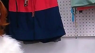 Delicious Redhead Shoplifter Riding a Cock for Her Freedom