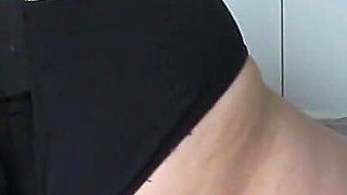 Asian Stepdaughter Pegging Her Fat Stepdaddy