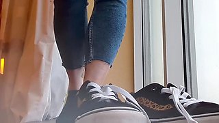 Teasing The Foot Slave - I know your dirty little secret and I'm going to use it against you to get what I want POV