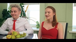 Cuck4k. two peckers 1 facehole blowjob: party went so well!