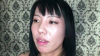 Mature asians up close toy and fingering masturbation action